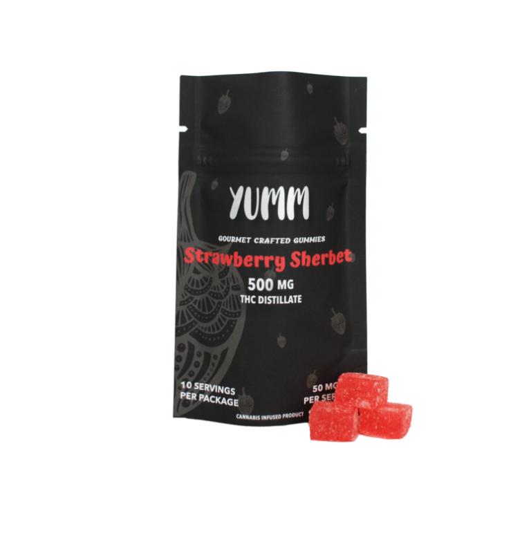 Yumm Gourmet Strawberry Sherbet