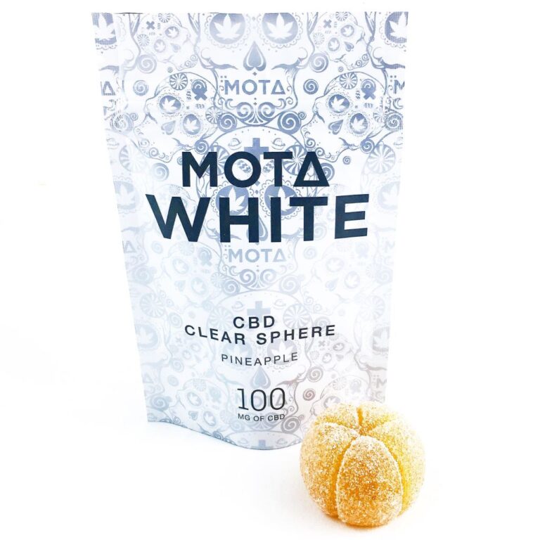 WHITE CBD Clear Sphere