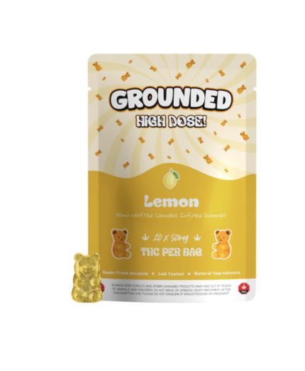 Grounded High Dose 500mg - Lemon