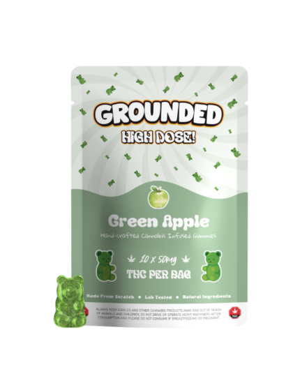 Grounded High Dose 500mg - Green Apple