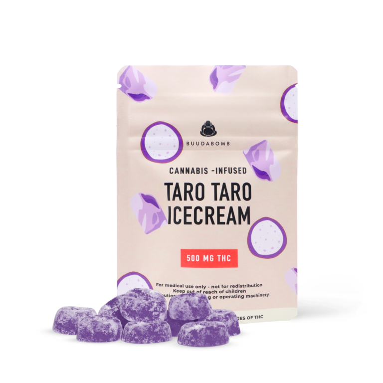 BUUDABOMB TARO TARO ICE CREAM 500mg