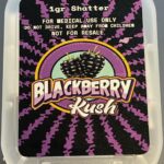 Jungle Boys – BLACKBERRY KUSH 1gram Indica Shatter