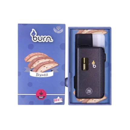 Burn Disposable Vapes – Biscotti (Hybrid) (2 Gram)