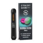 Straight Goods 2 GRAM Disposables – Bubba Kush (Indica)