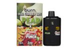 Burn Disposable Vapes – Fruit Punch (Sativa) (3 Gram)