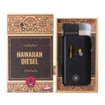 Burn Disposable Vapes – Hawaiian Diesel (Sativa) (3 Gram)