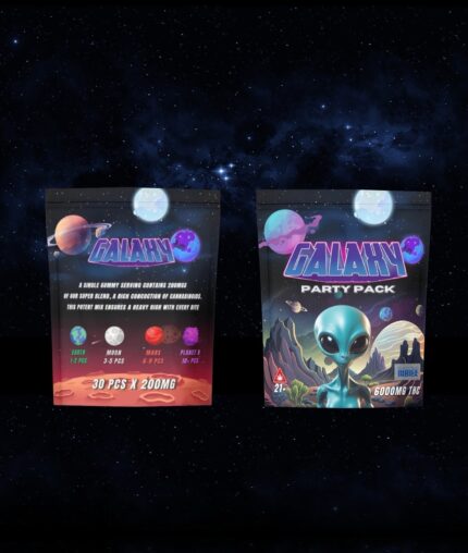 GALAXY PARTY PACK - 6000mg THC Gummies