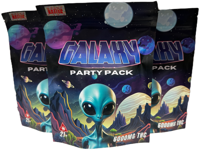 GALAXY PARTY PACK - 6000mg THC Gummies - Image 3