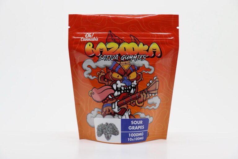 Bazooka – Sour Grapes 1000mg