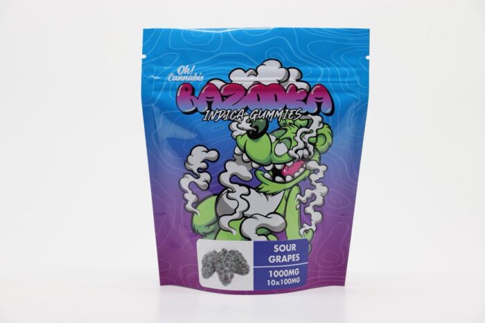 Bazooka – Sour Grapes 1000mg - Image 2