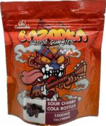 Bazooka – Sour Cherry Cola Bottles 1000mg