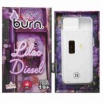 Burn Disposable Vapes – Lilac Diesel (Sativa) (2 Gram)